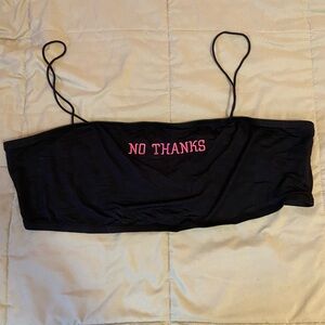 No thanks shein tube top with straps 4xl
